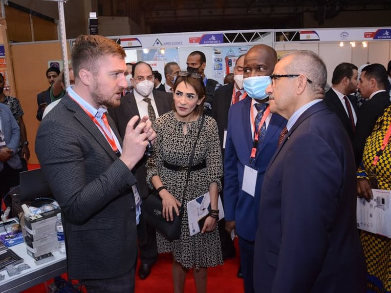 Networking on the EgyMedica show floor